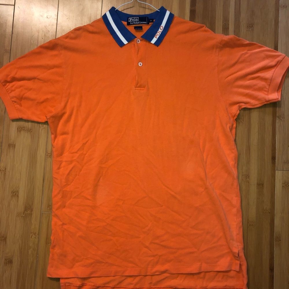 Vintage Polo by Ralph Lauren Orange Polo